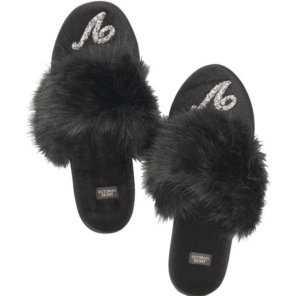 Victoria’s Secret Velvet Slippers